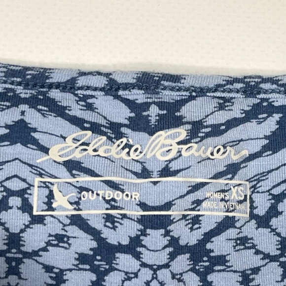 Eddie Bauer Outdoor Women’s Casual Dress Sleeveless Midi Cowl Neck Blue Size XS - Picture 3 of 13